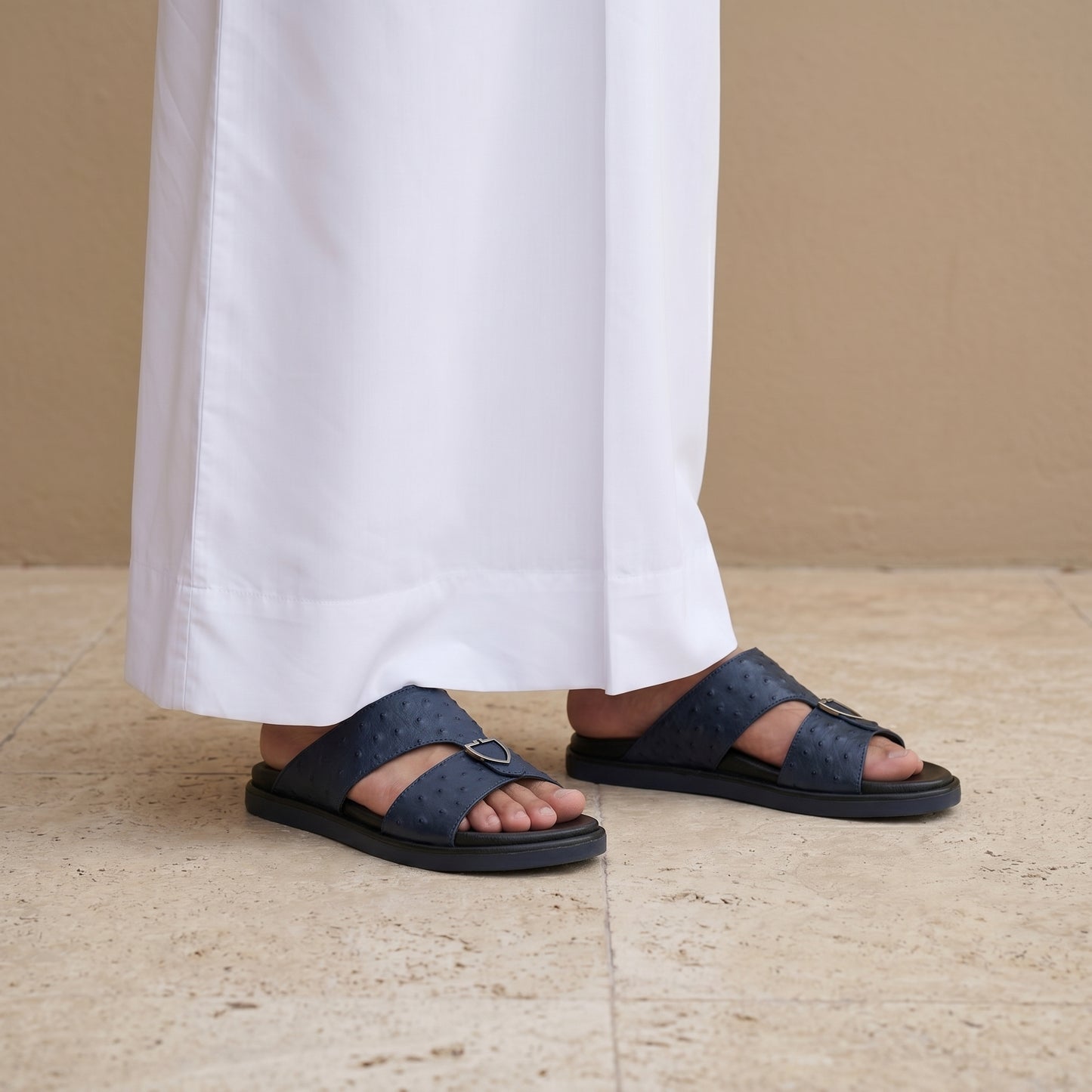 VERONI MEN SLIPPER HAND MADE LEATHER