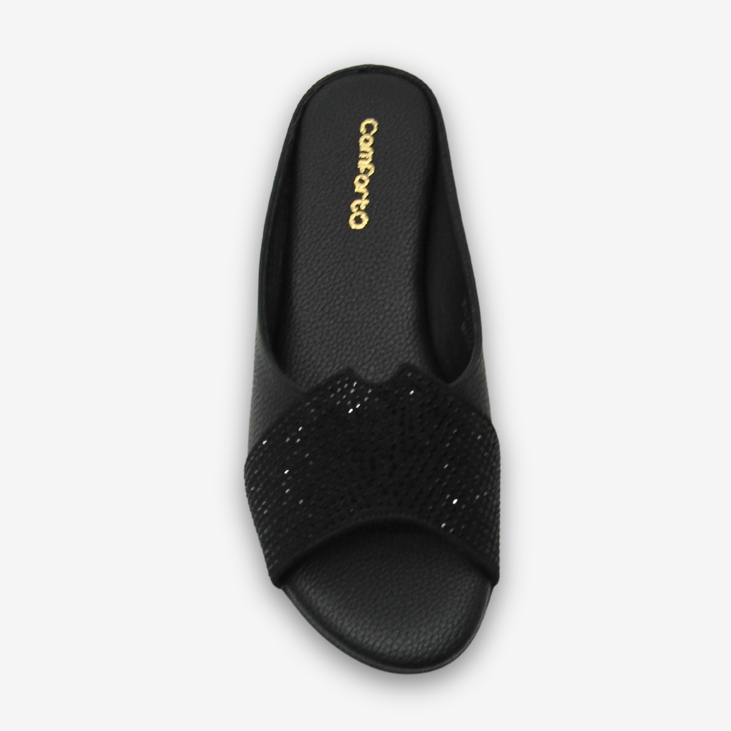 حذاء نسائي مريح بكعب متوسط الارتفاع